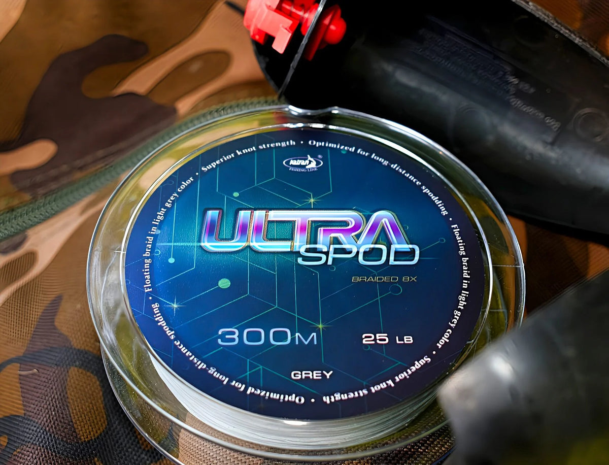 Katran UltraSpod tressé 8 x 300 m 25 lb