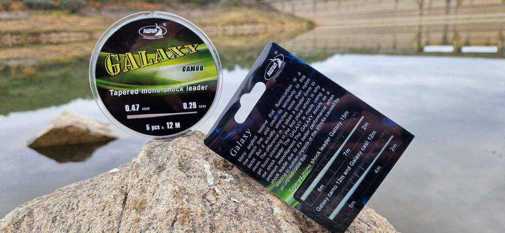 Galaxy Camo Tapered Mono Shock Leader
