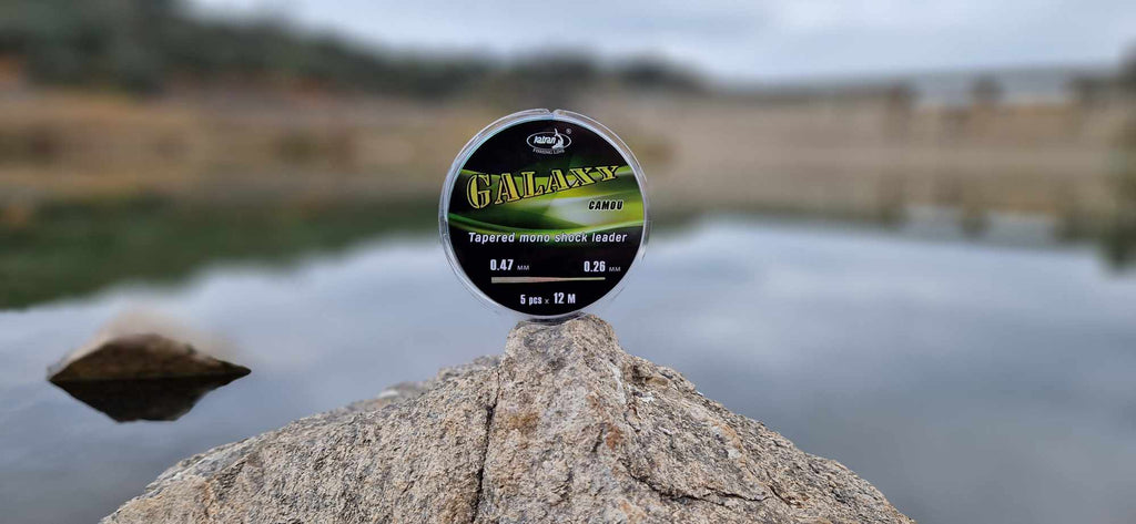 Galaxy Camo Tapered Mono Shock Leader