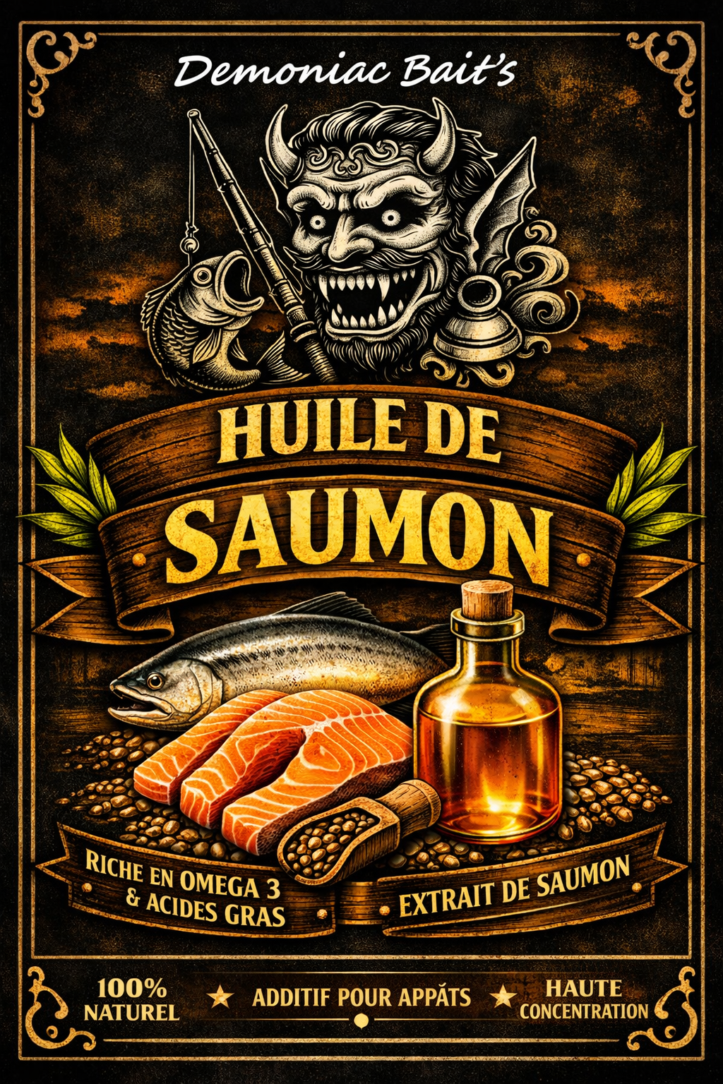 huile de saumon
