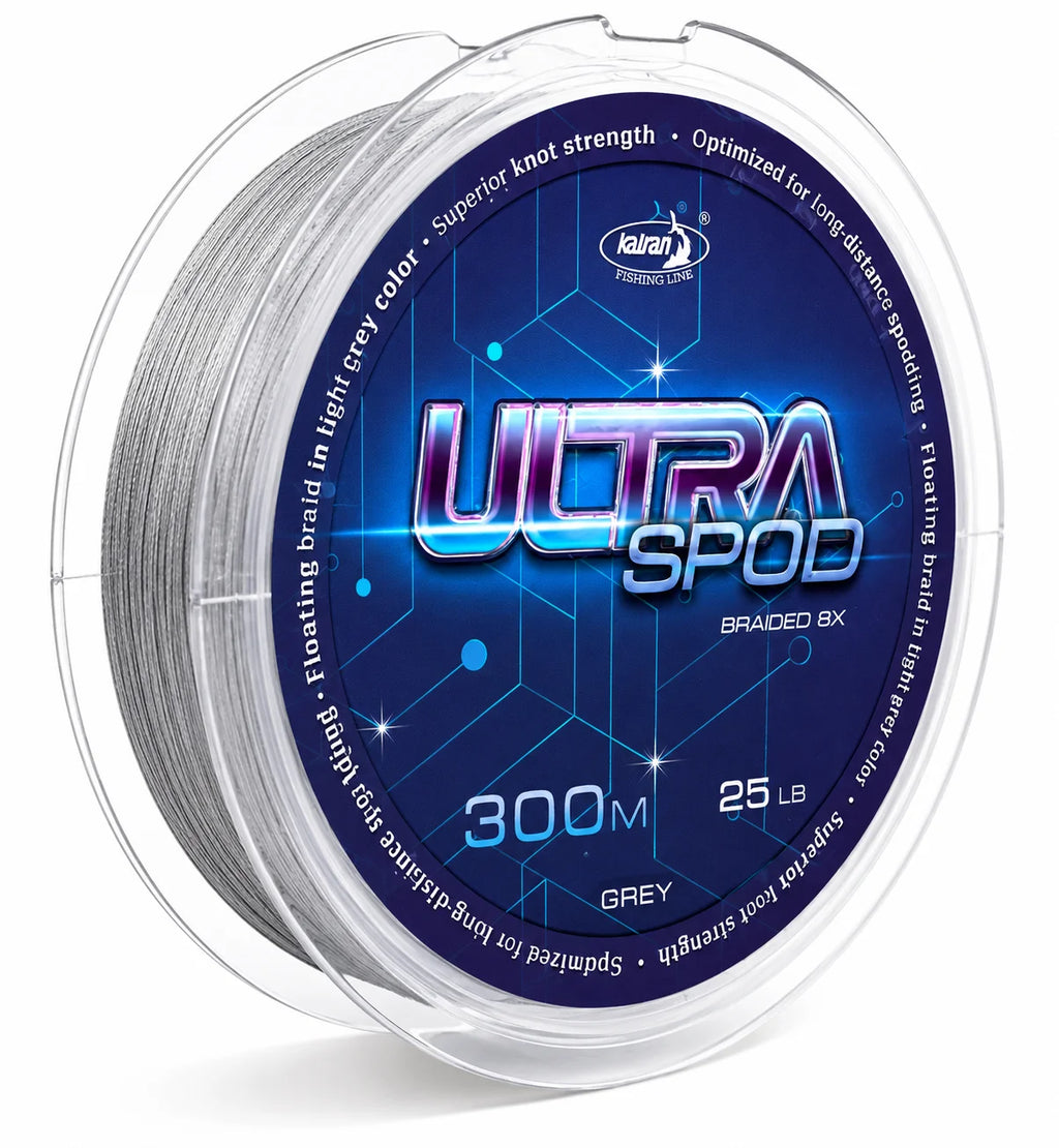 Katran UltraSpod tressé 8 x 300 m 25 lb