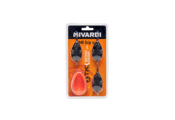 Ensemble d'alimentateurs Method QMR Grip L (30 g + 40 g + 50 g + moule)