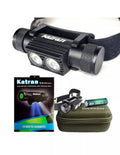 Lampe frontale Katran KATRAN – W/B460 PRO (étui + batterie)